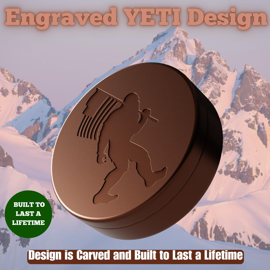 Metal Zyn Can | Bigfoot Yeti | Ridge Brown