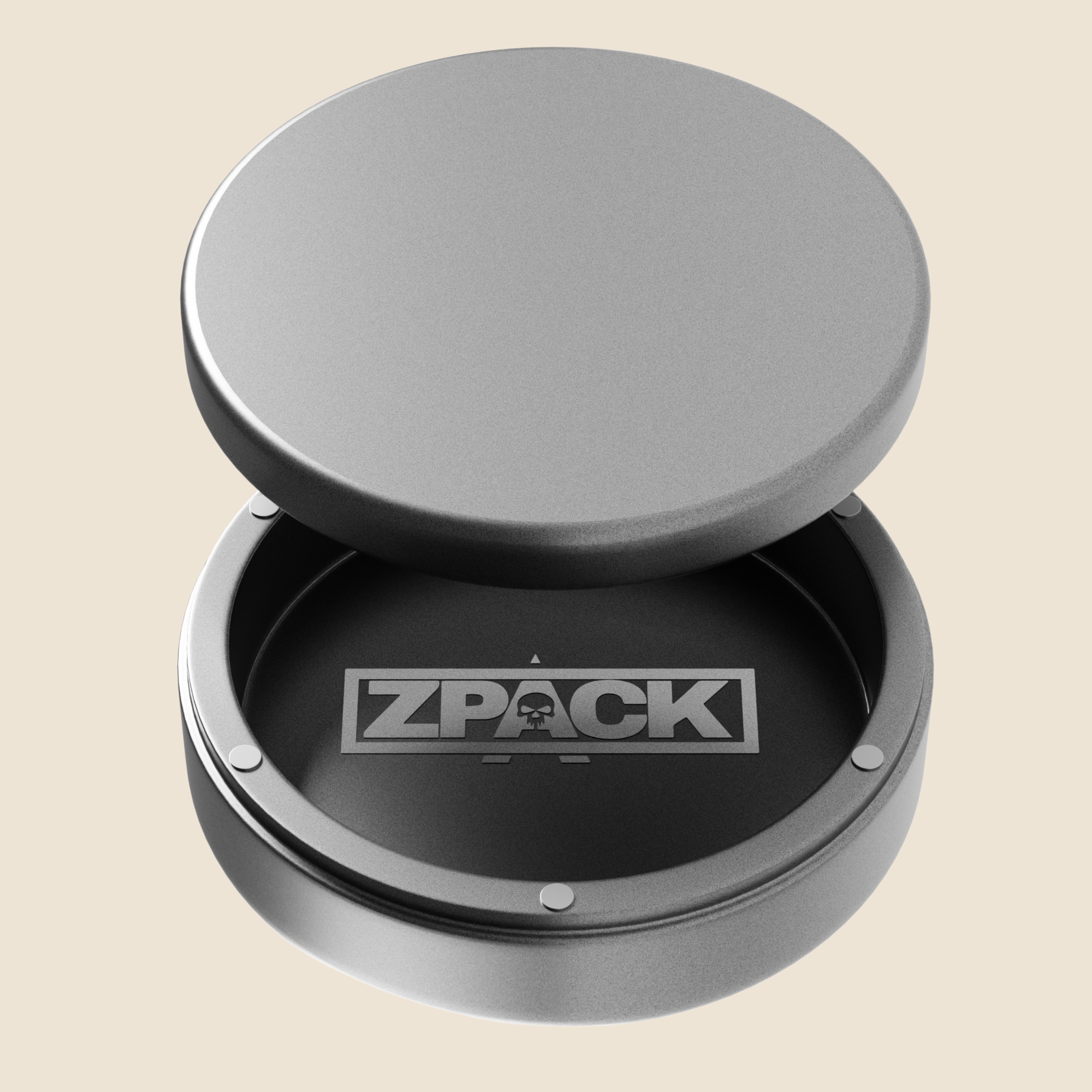 Metal Zyn Can | Signature Series | Frosted Silver
