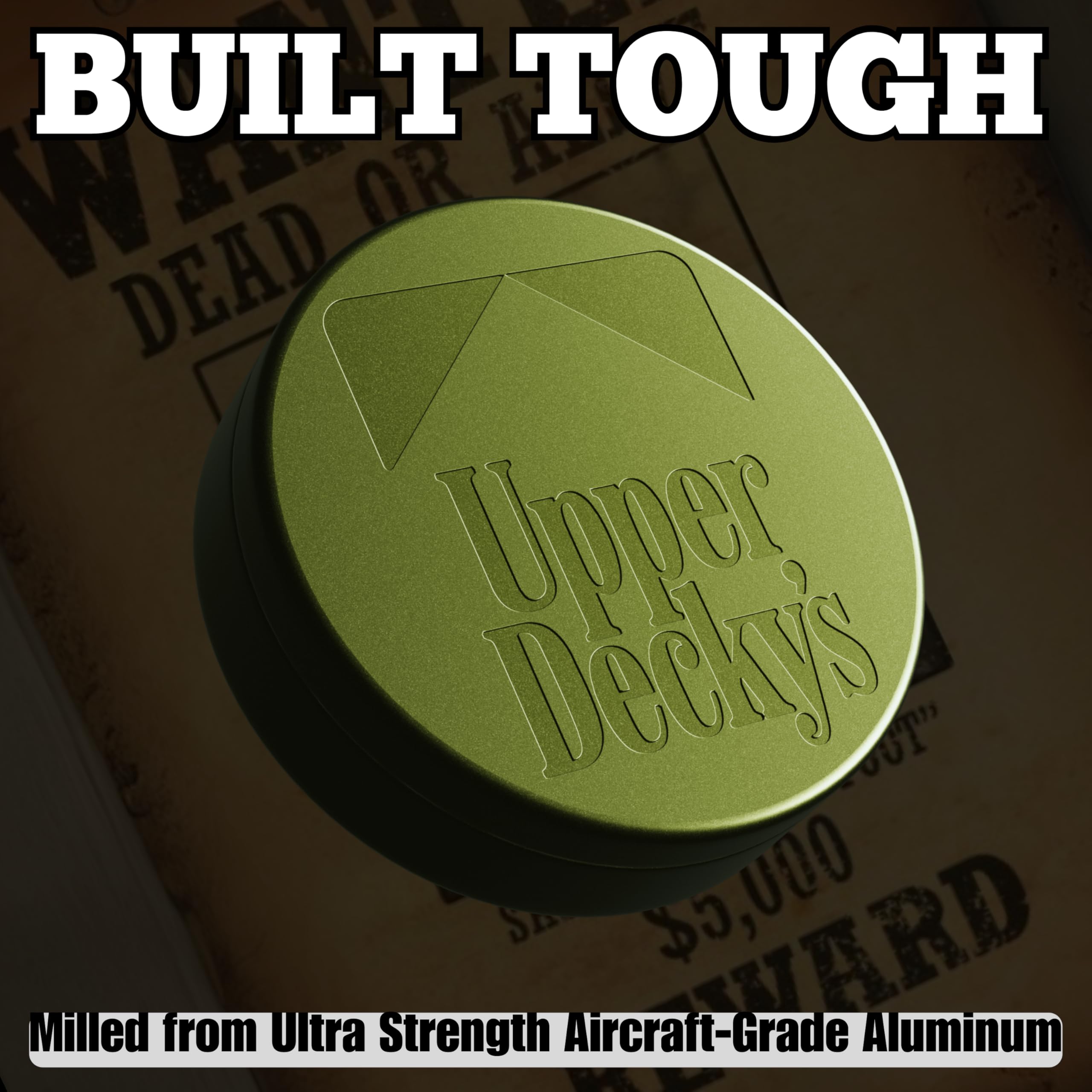 Metal Zyn Can | Upper Deckys | Forest Green