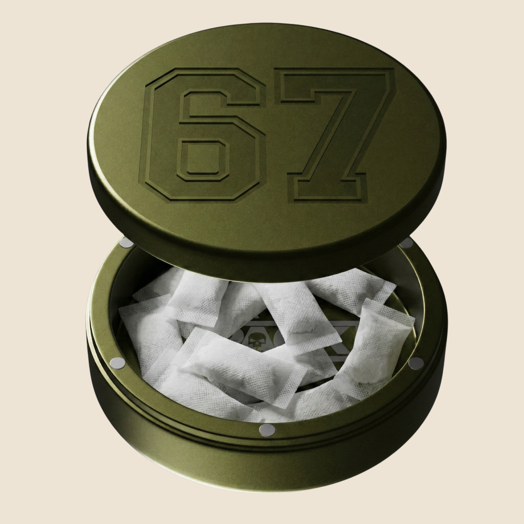 Metal Zyn Can | 67 Six Seven | Forest Green