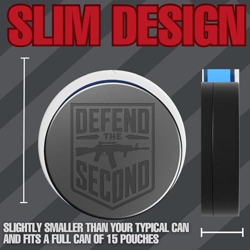 Metal Zyn Can | Defend The Second | Gunmetal Gray