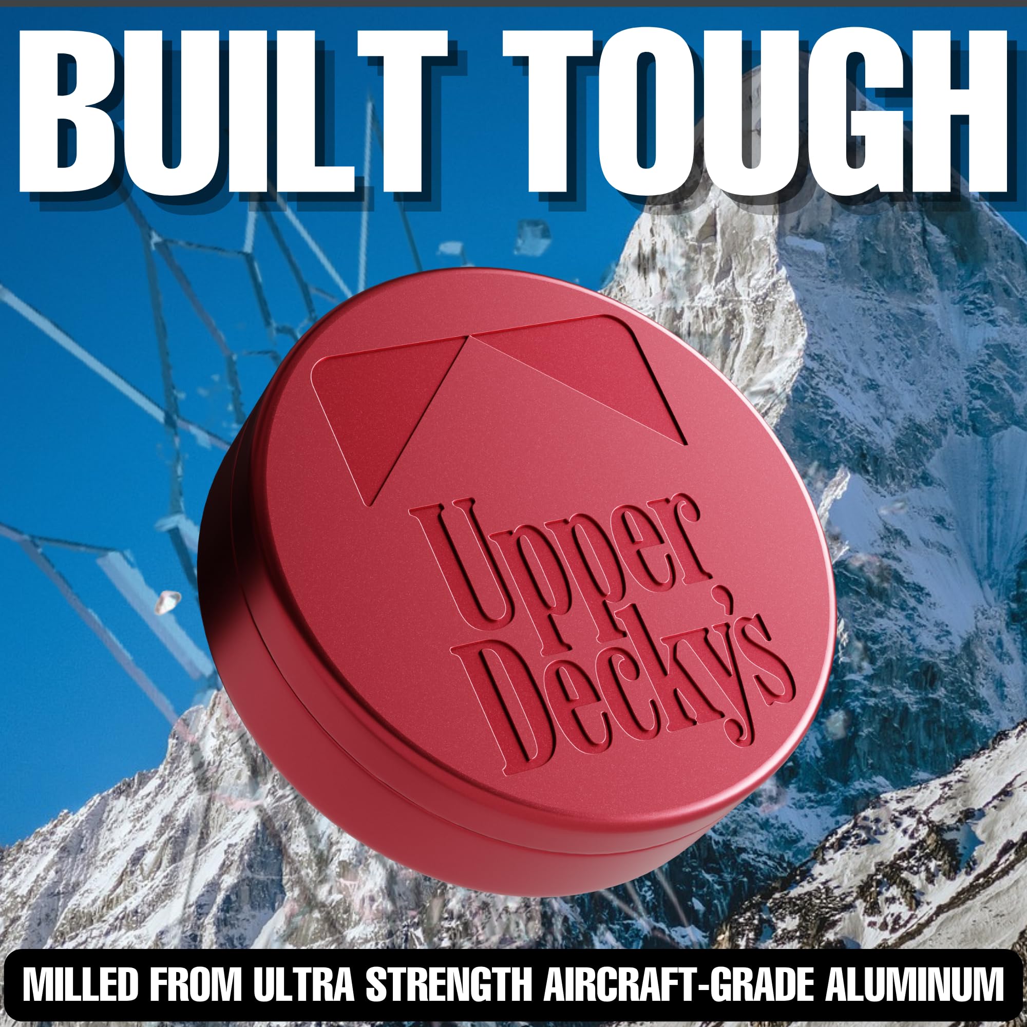 Metal Zyn Can | Upper Deckys | Blazing Red