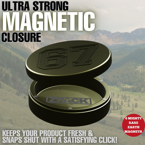 Metal Zyn Can | 67 Six Seven | Forest Green