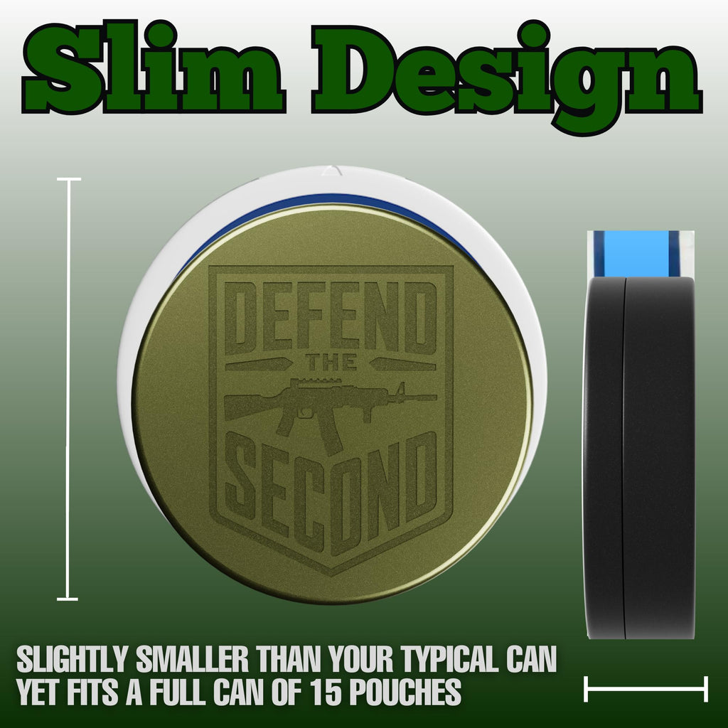 Metal Zyn Can | Defend The Second | Forest Green