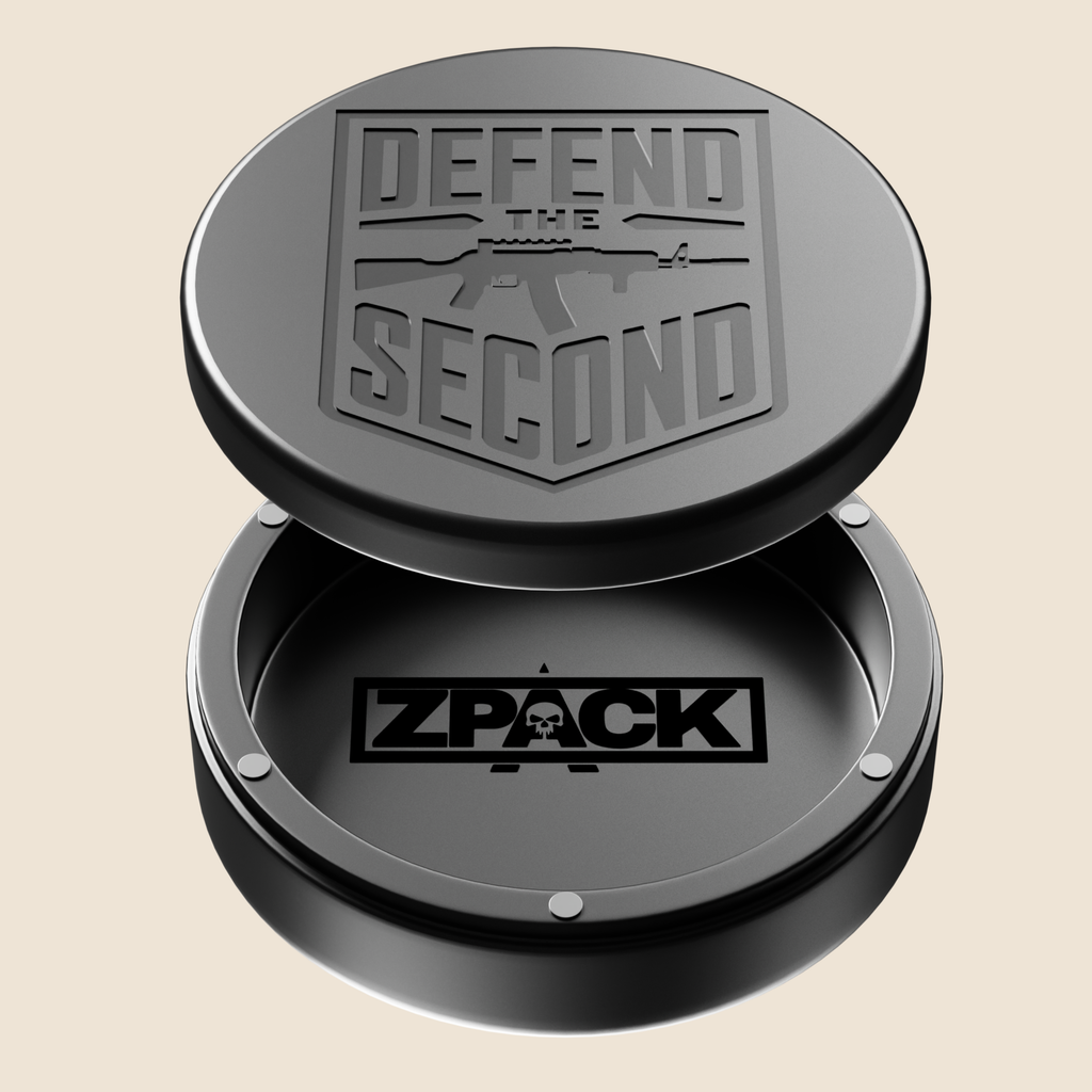 Metal Zyn Can | Defend The Second | Gunmetal Gray