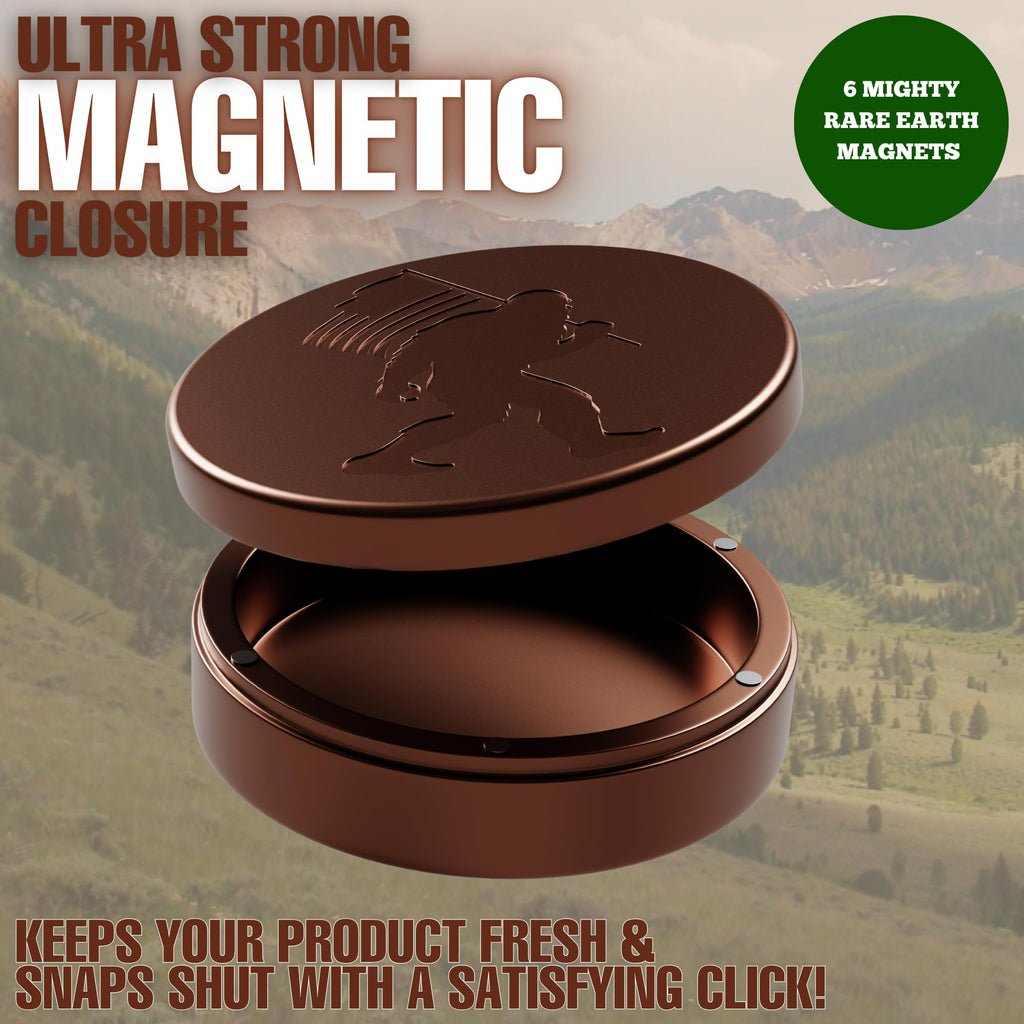 Metal Zyn Can | Bigfoot Yeti | Ridge Brown