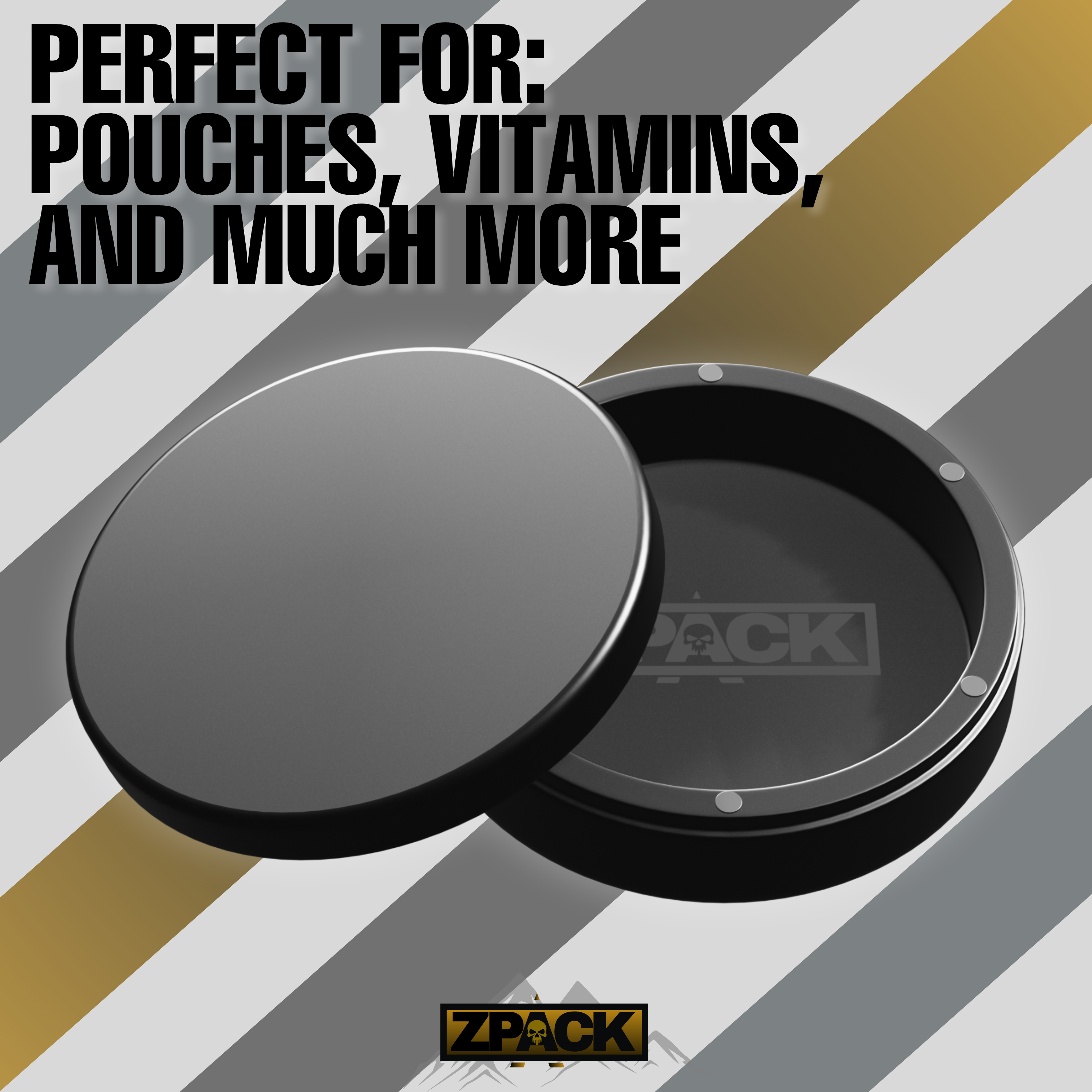 Metal Zyn Can | Signature Series | Gunmetal Gray
