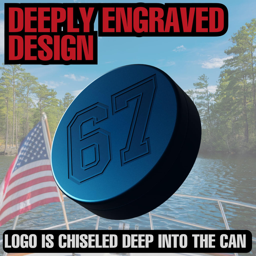 Metal Zyn Can | 67 Six Seven | Electric Blue