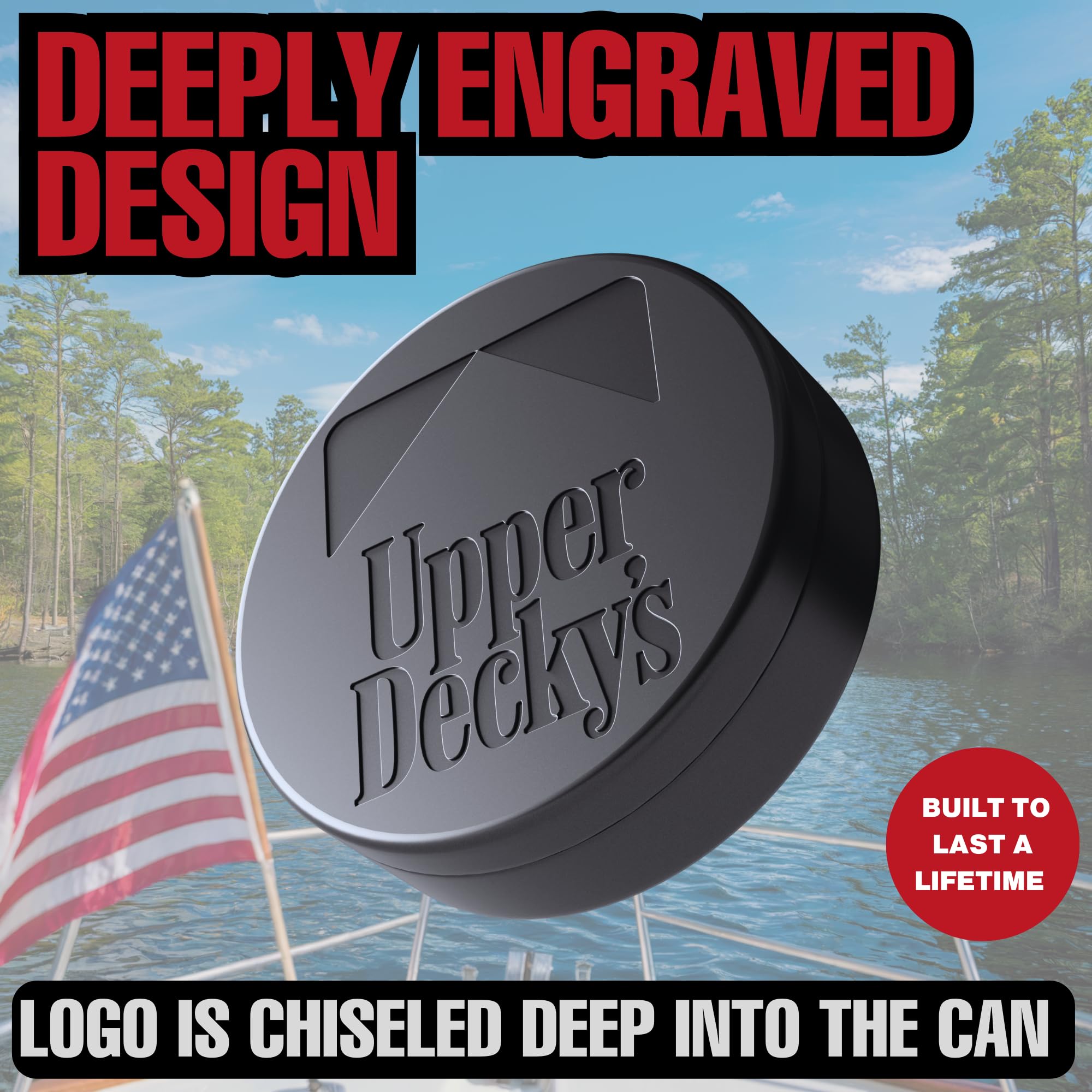 Metal Zyn Can | Upper Deckys | Gunmetal Gray