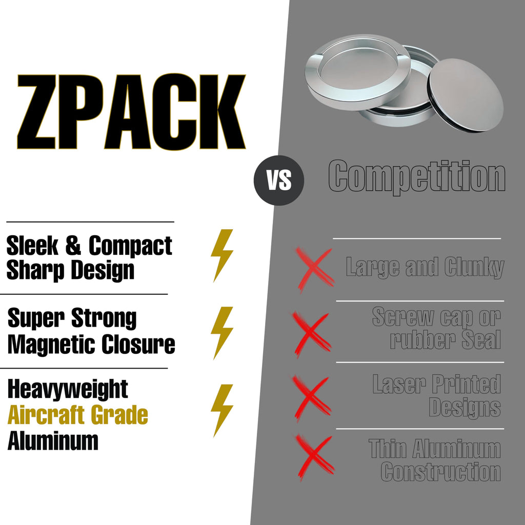 Metal Zyn Can | Signature Series | Frosted Silver